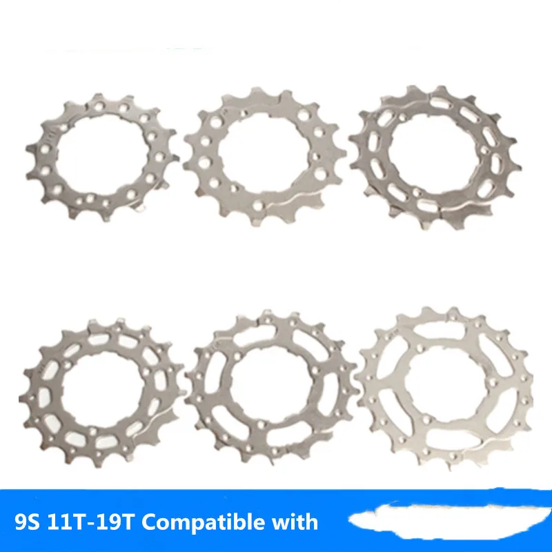 Mountain Bike Cassette Flywheel 9S 11T-32T full range of flywheel repair parts compatible with SHIMAN0 SRAM Sun