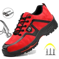 European Plus Size 48 Men Spring Summer Light Safety Shoes