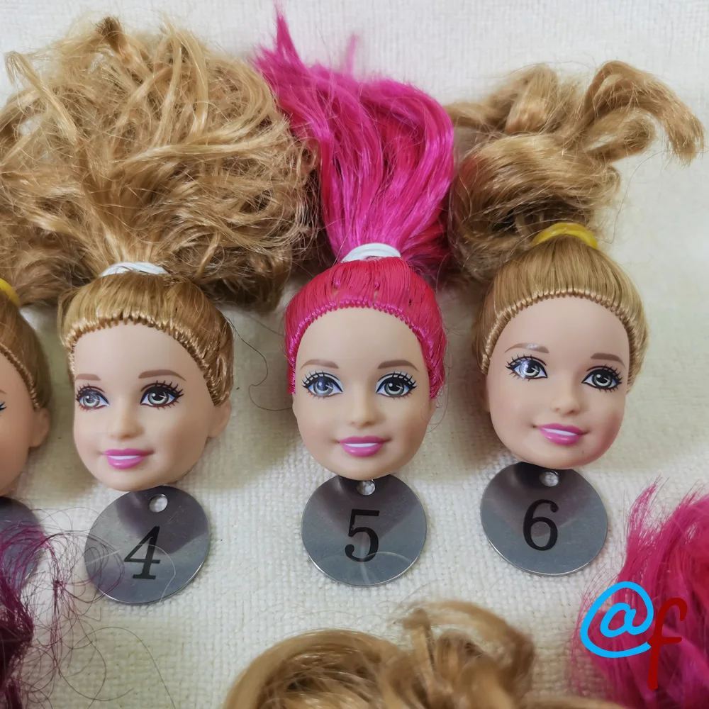 B31-3, оригинальные импортные товары, для молодых девушек, Stacie Kelly, 1/6, OOAK, Обнаженная кукла, голова, мускусные, розовые, красные волосы, сделай сам