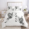 Bedding Set Duvet Cover Pillowcases Comforter/Quilt/Blanket Cover Luxury 3D HD Quality Printed Reactive Queen Single purple 6