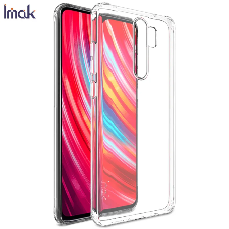 Прозрачный мягкий силиконовый чехол Imak UX5 для Xiaomi Redmi Note8 Pro 10|Бамперы| |