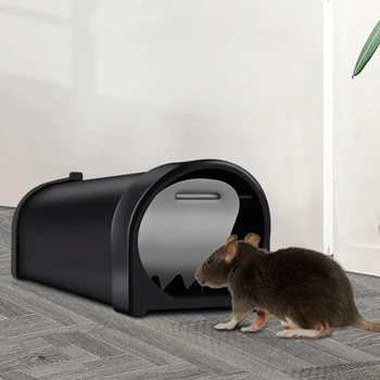 

High-efficiency Automatic Rat Trap Reusable Mousetrap Mouse Trap Catch Bait Capture Mice Rodent Hamster Cage Pest Control