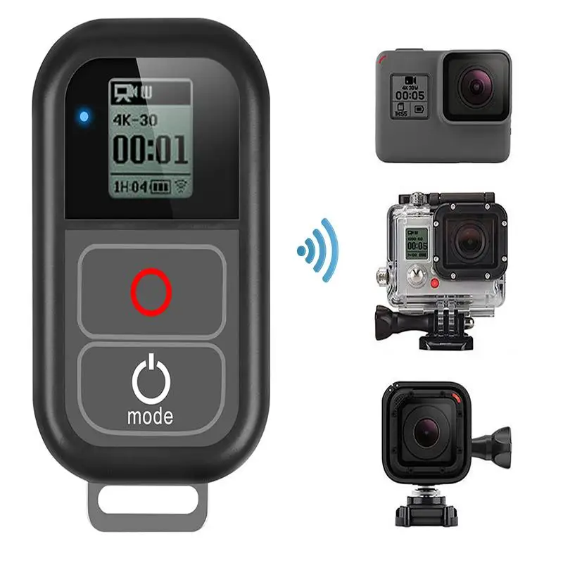 

Waterproof Wireless WiFi Smart Remote Controller For GoPro Hero7/6/5/4/3+/3 Support 50 Camera Wireless Remote Control in 180m