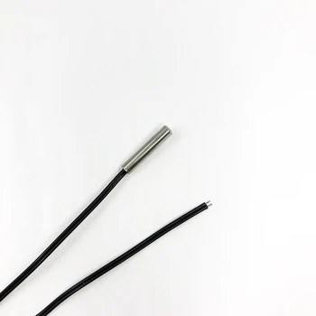 

5pc 3950 NTC10K 5*25MM B3950 NTC Temperature Sensor 10k-+1% 10K NTC Sensor 2M thermistor ntc