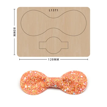 

Bowknot knife mold molds,bowknot-type new packaging wood mold scrapbook cutting mold,suitable for big shot die-cutting machines