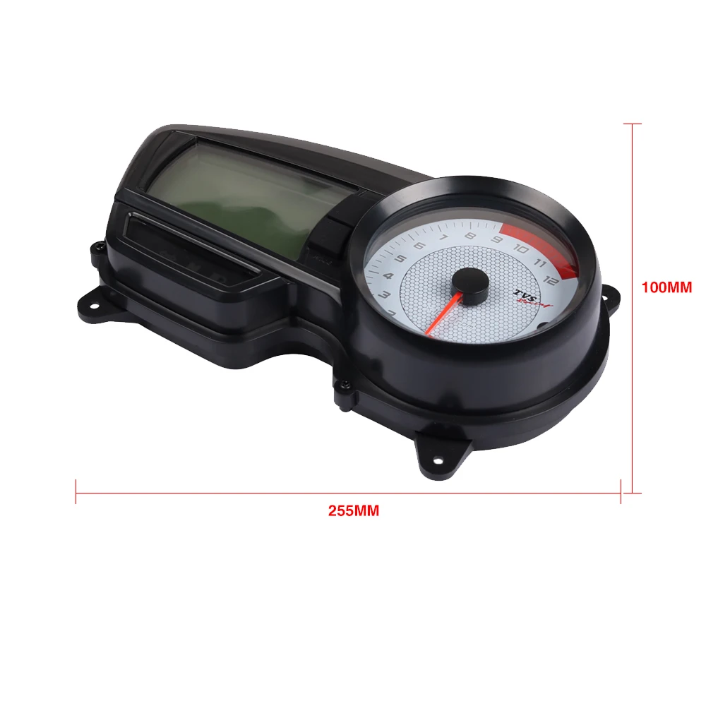 Motorcycle Speedometer Odometer Digital Indicator Instrument Tachometer Clock Meter Fuel Meter For Tvs Apache Rtr 160 Cc 180 Instruments Aliexpress Motorcycle Speedometer Odometer Digital Indicator Instrument Tachometer Clock Meter Fuel Meter For Tvs Apache Rtr 160 Cc 180 Instruments Aliexpress