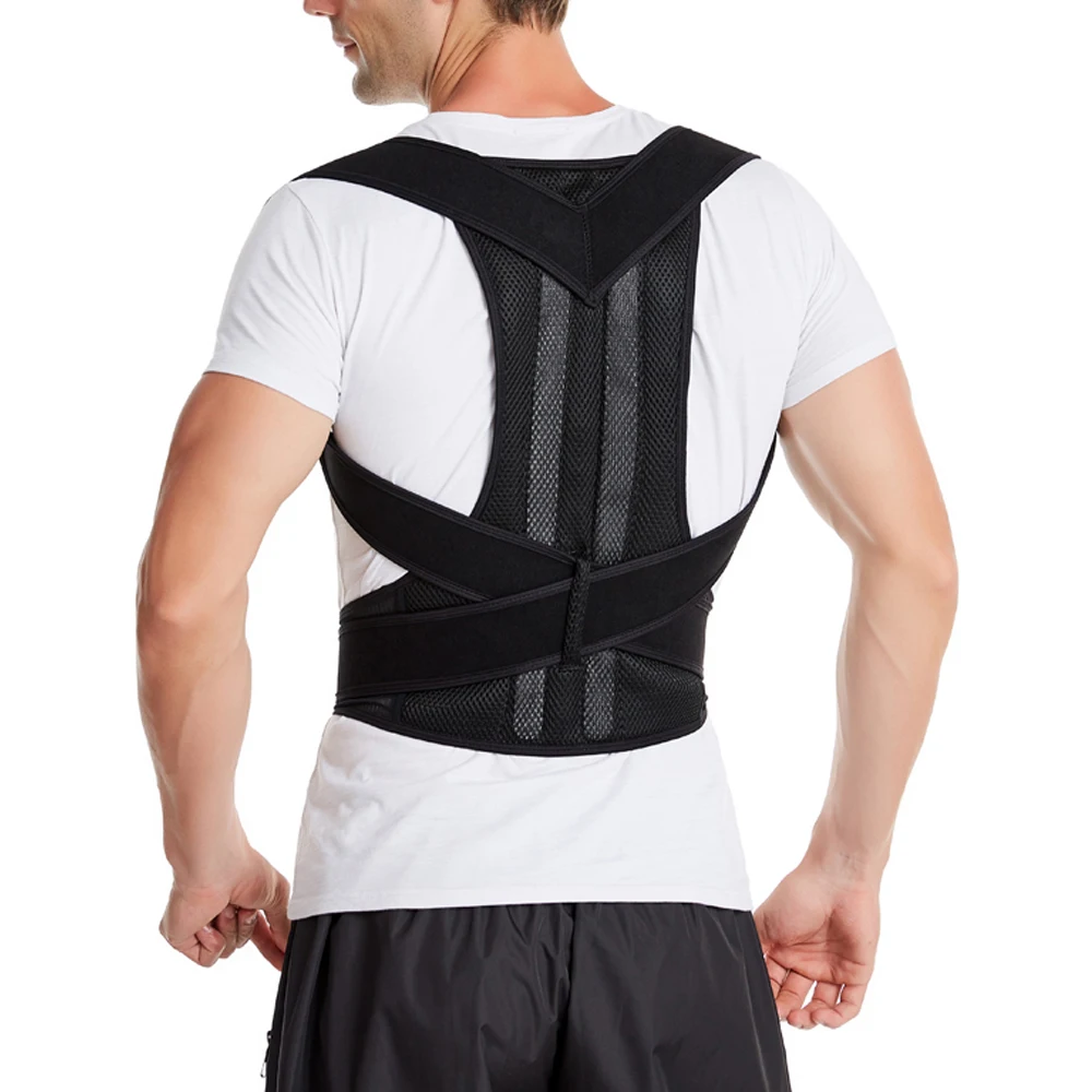 

Posture Corrector for Men and Women Back Posture Brace Clavicle Support Correction Corset Back Adjustable Belt Dropshipping