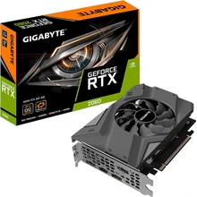 Видеокарта Gigabyte Mini nVidia GeForce RTX 2060 1695MHz 6144MB 14000MHz 192 bit RTL [GV-N2060IXOC-6GD]