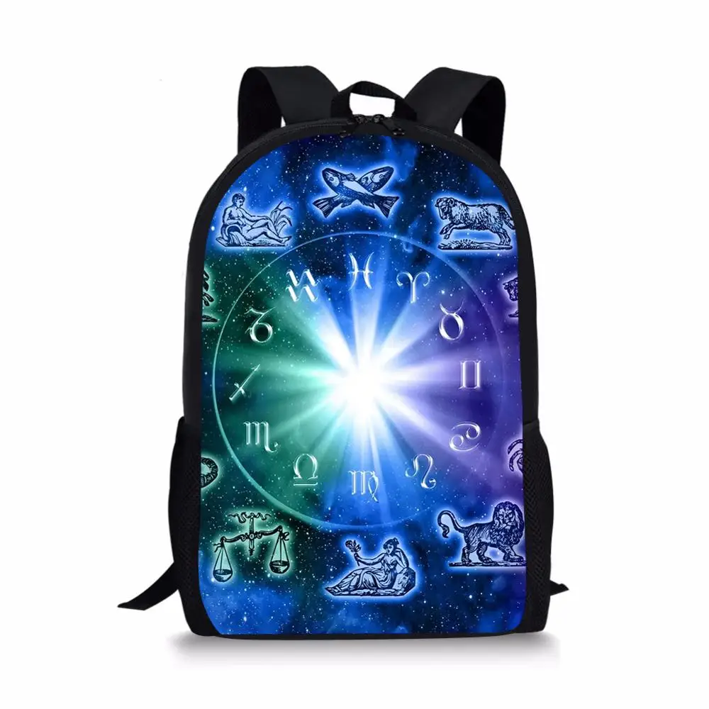 

Women Men Backpack Constellation Printing School Bags For Boys Girls Bookbag Teenager Children Schoolbag Fashion Mochila Escolar