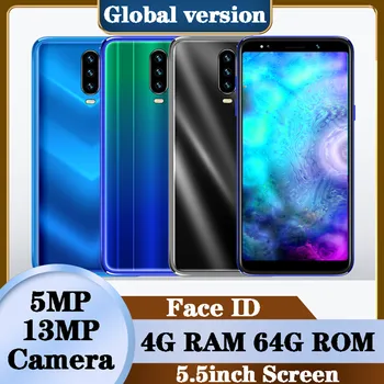 

Mate 30 Pro 4G RAM 64GB quad core smartphone 5MP+13MP 5.5'' android mobile phone face unlocked cheap celulares Global version 3G
