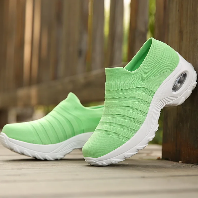 women's walking shoes sock sneakers