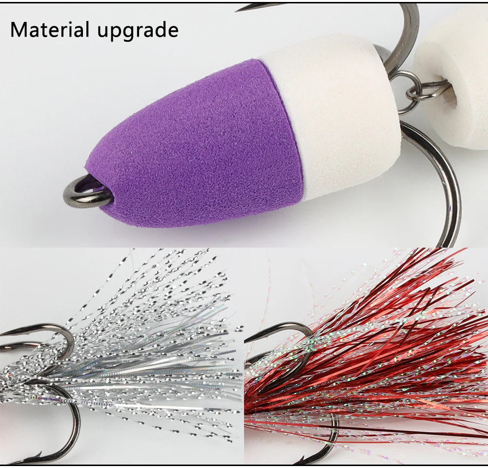 W.P.E New Fishing Lure 1pcs M Swim Bait Soft Lure High Density Foam Lure Fishing Tackle Multicolor Bass Artificial Lure Wobblers