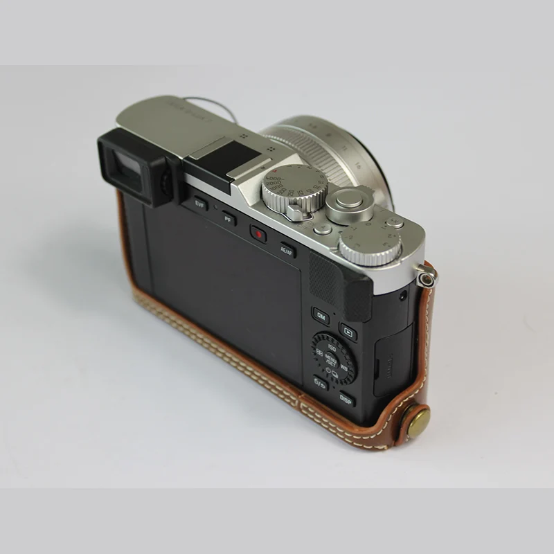 Чехол из искусственной кожи для камеры leica D-LUX 7 d-lux7 d7 с батарейным отсеком