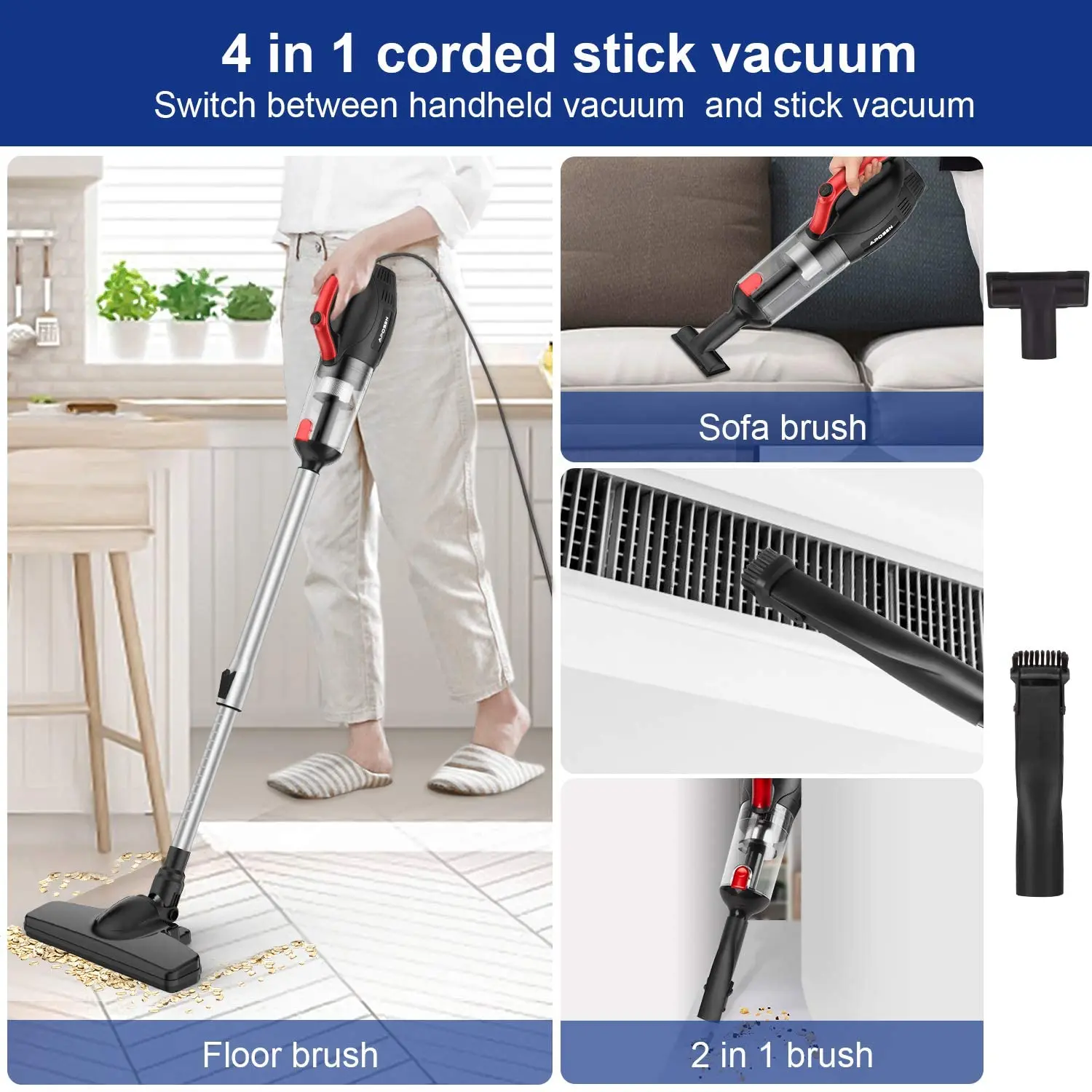 Aposen H21-500p Cord Vacuum Cleaner 