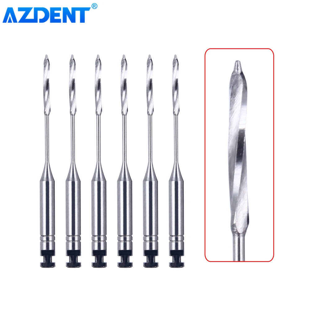 AZDENT Dental Endodontic Drill Gates Glidden Peeso Reamers Rotary Paste Carriers 32mm/25mm Engine Use Stainless Steel Endo Files 3