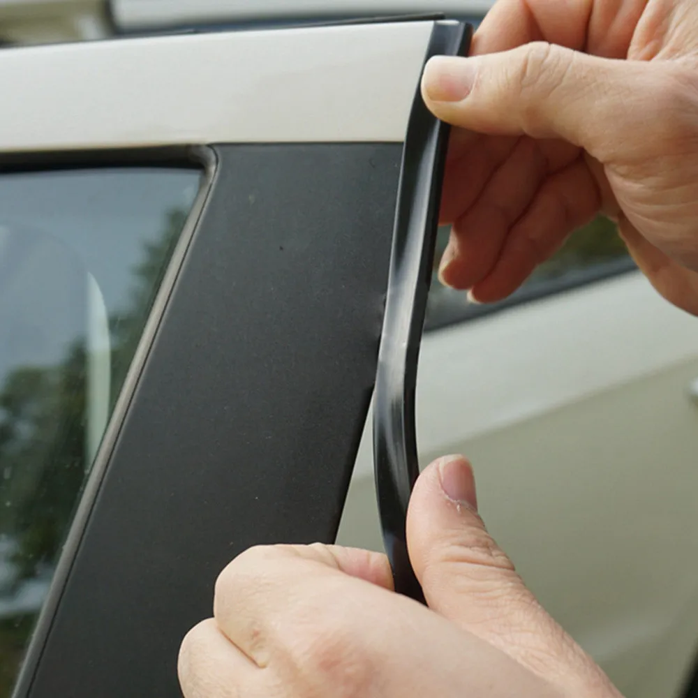 

Edge Sealed Strip Car Moulding Accessory Black Replacement Trim Universal