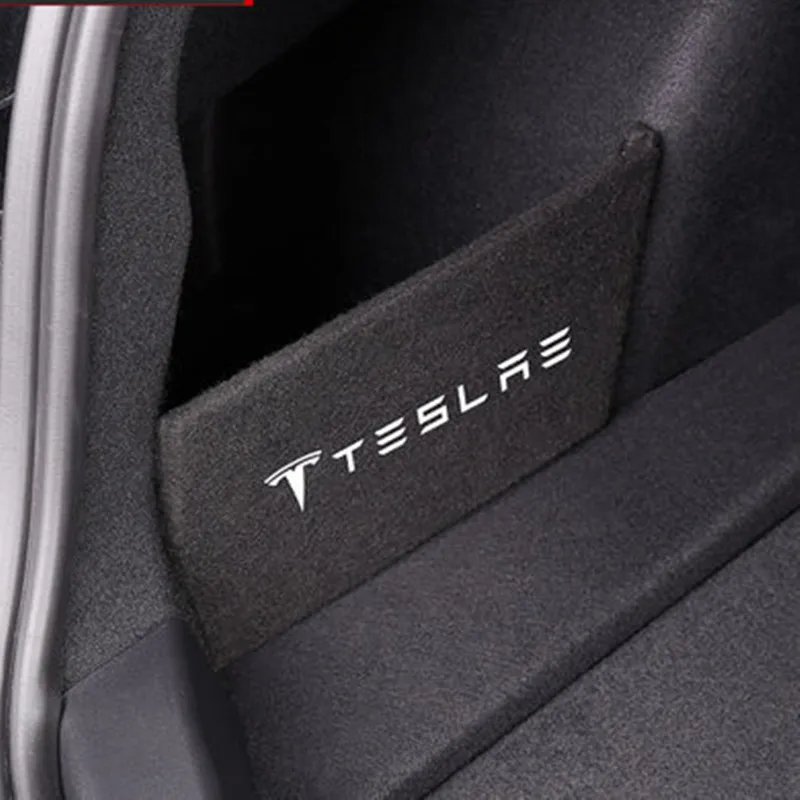 

Styling Car Trunk Stowing Organizer Board Tidying Side Partition Storage Plate Plank Car Accessories for Tesla Model 3