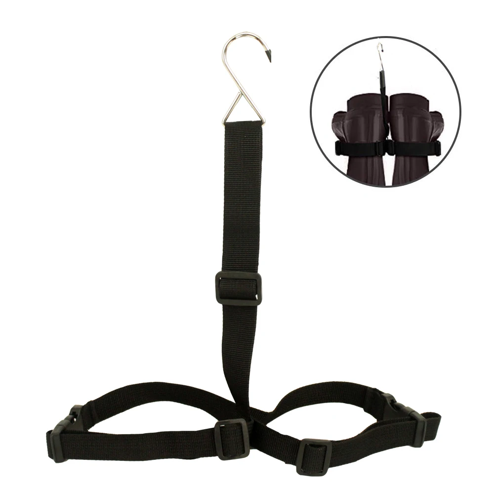 

Hunting Shoes Fishing Wader Boot Hanger Adjustable Strap Belt for Storage Drying Waders Rack