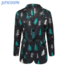 JAYCOSIN мужская одежда Рождественский костюм куртки пальто Зимняя мода отложной воротник мужские свадебные костюмы Блейзер Homme 1125