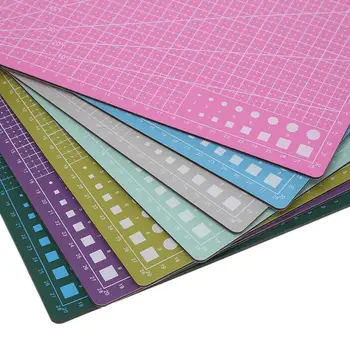 

A3 Cutting Mat PVC Double Side Non Slip Cutting Pad DIY Self-healing Patchwork Cutting Board Fabric Paper Tools 450*300m