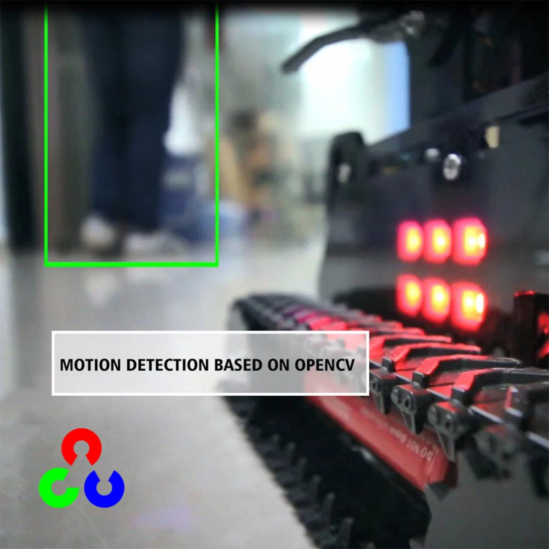 Беспроводной умный робот Adeept RaspTank с Wi Fi автомобильный комплект бак 4 DOF Arm OpenCV