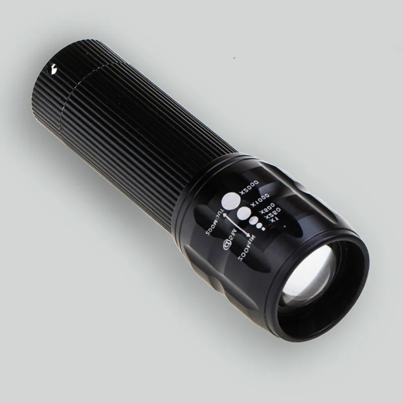 

Adjustable Focus Mini Flashlight Q5 2000 Lumens Super Bright LED Waterproof Flashlight Torch Lantern Use 3*AAA