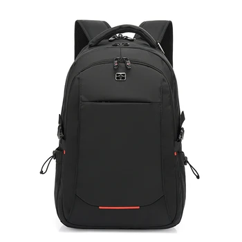 

Classical Black color fashion men oxford travel backpack outdoor Laptop Bag Vintage School Bag for male 200824-01