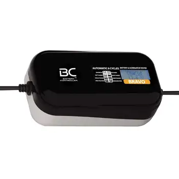 

BC BC70013 BC Bravo 2000 charger and multilingual Tester 12V LCD Display digital voltmeter for car motorcycle up to 100Ah