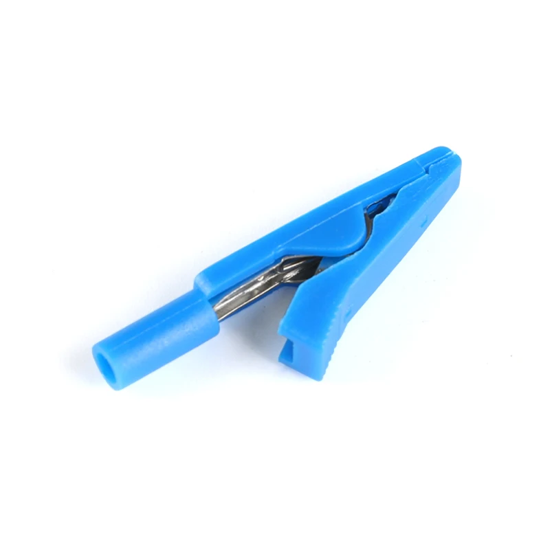 5Pcs Alligator Clips Crocodile Clips With 2mm Socket Banana Jack Test Clamp Wire Clip