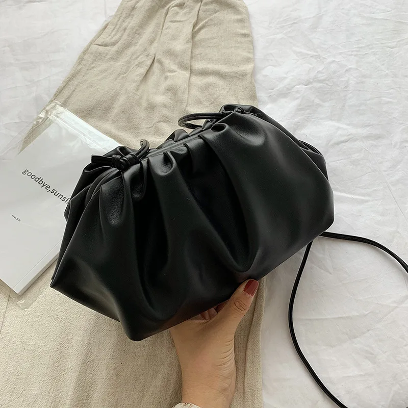 

Solid Color Elegant Crossbody Bags For Women 2020 Small Clutch Party Handbags and Purses Lady Shoulder Messenger Bag for female