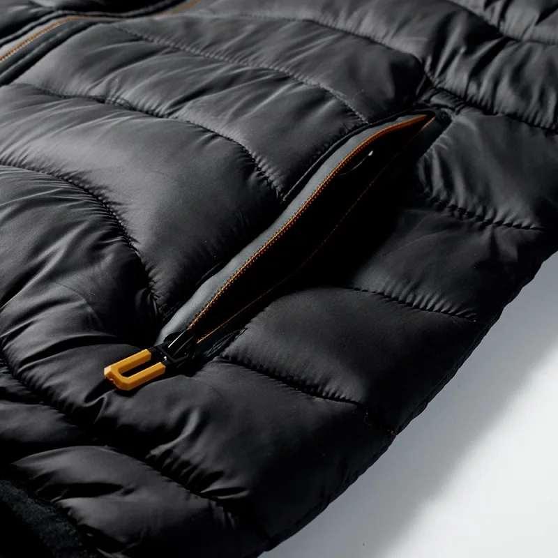Men 2021 Winter Brand Warm Waterproof Thick Jacket Parkas Coat Men New Autumn Windproof Detachable hat Slim Parkas Jacket Men mens parka jacket