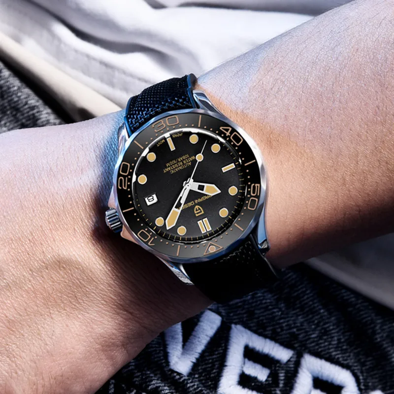 2021 New PAGANI DESIGN Mens Mechanical Watch 007 Automatic Luxury  Waterproof Sapphire Glass Leather Rubber WristWatches PD 1667|Mechanical  Watches| - AliExpress
