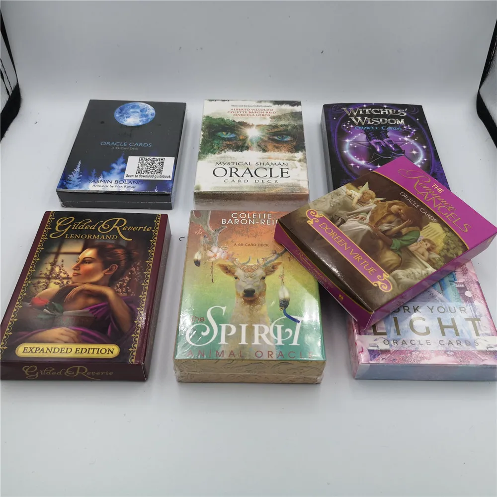 Tarot Cards Oracle Guidance Divination Fate Tarot Deck Board Games English For Family Gift Party Playing Card Game Entertainment