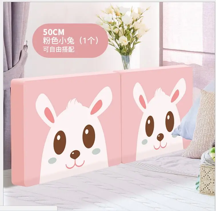 Baby and children stitching soft-packed bed guardrail bed fence anti-drop anti-collision anti-collision 1.8m 2m