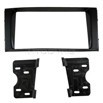 

YMODVHT 173x98mm Car Radio Fascia for Toyota 4 Runner 2003-2006 2007 2008 Stereo Panel Dash Mount Trim Installation Kit Frame