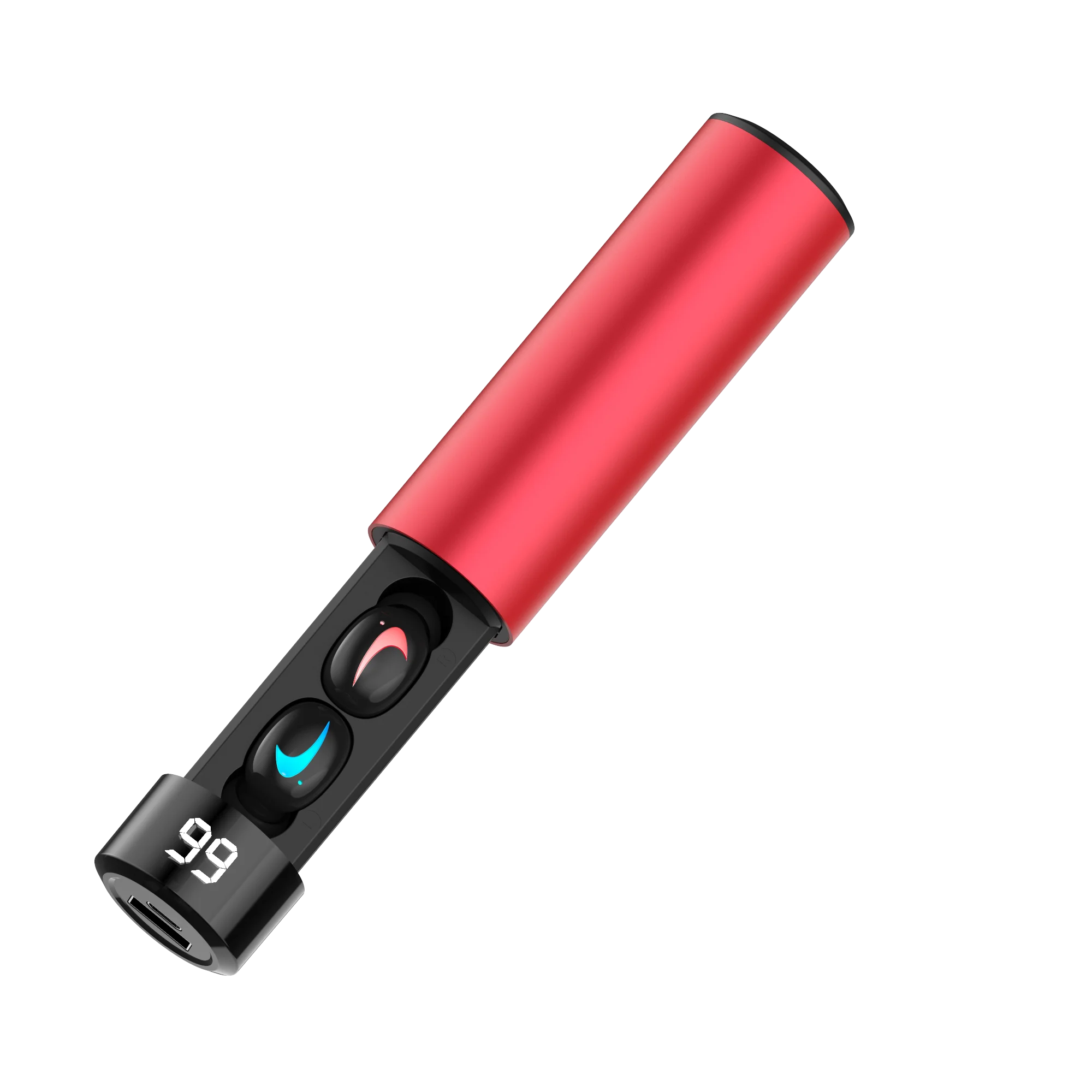 Q67 мини-наушник bluetooth TWS 5,0 беспроводные наушники 3D стерео с двойным микрофоном спортивные водонепроницаемые наушники Авто сопряжение гарнитура - Цвет: Red C