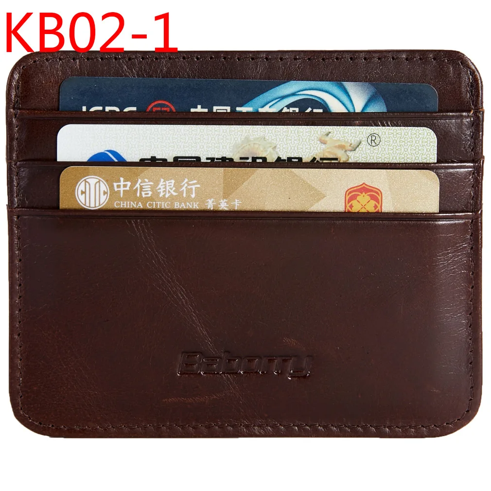 RFID кросс-граница для кожаных мужчин кошелек маленький кожаный бумажник карта посылка скорость через Amazon WISH - Цвет: dark brown
