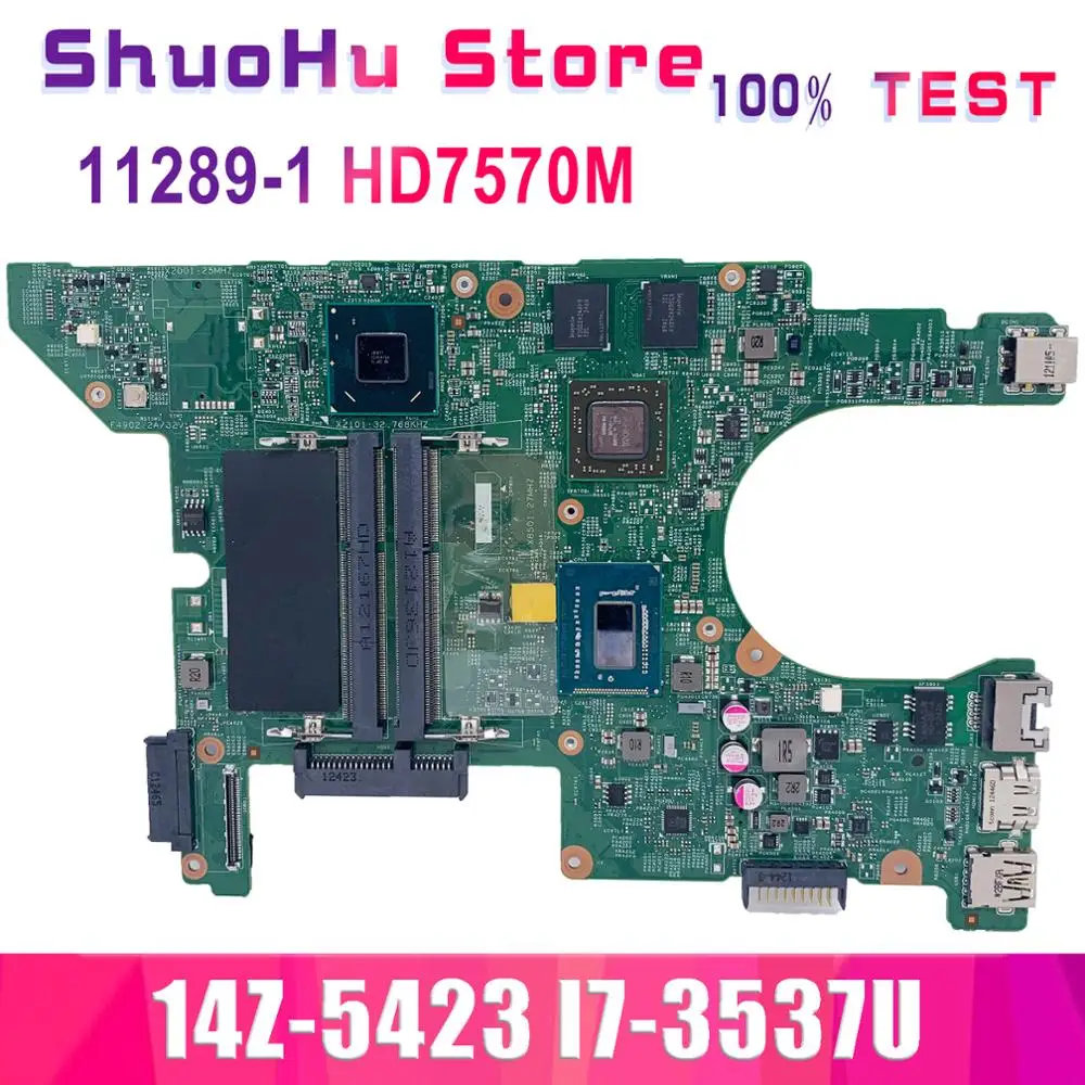 Kefu 112 1 Motherboard Fur Dell Inspiron 14z 5423 Motherbard I7 3537u Cpu Hd7570m Original Test Notebook