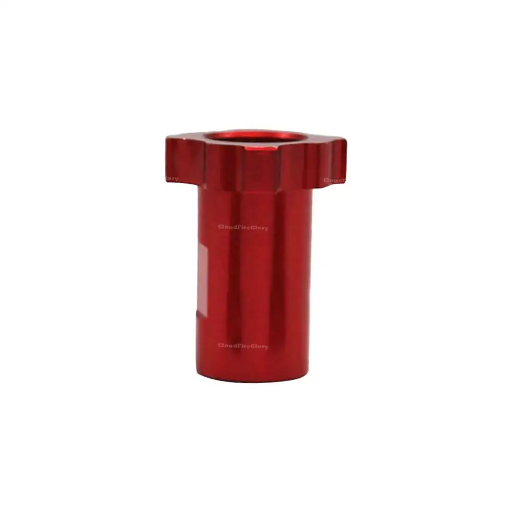 CloudFireGlory For PPS Cup Gun Pot Joints Adapter M16x1.5mm Internal Thread Spray Gun Connector Red