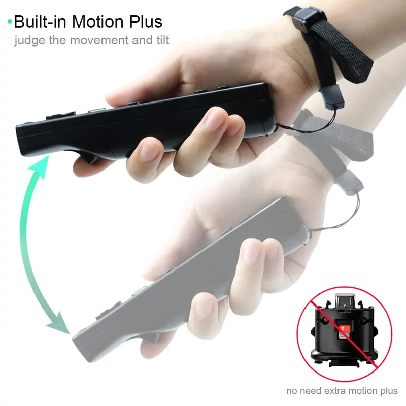 Встроенный контроллер Motion Plus для беспроводных игр wii, пульт ДУ Nunchuck для wii 2 в 1, Bluetooth, игровой контроллер, силиконовый мягкий чехол