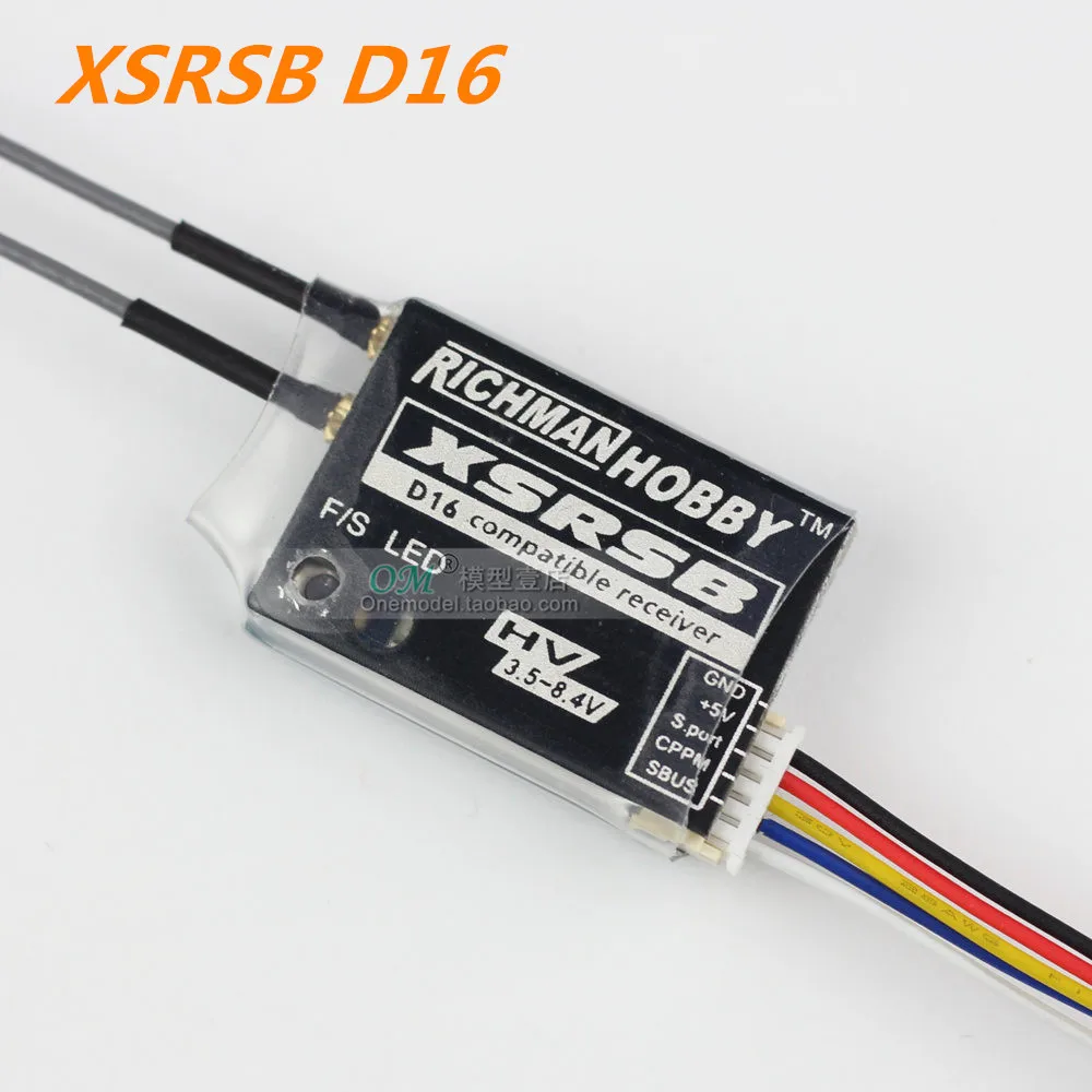 XSRSB совместимый с FRSKY X9D OPENTX D16 режим/X7 XLITE X12S X10S/ F3 F4 управление полетом SBUS приемник