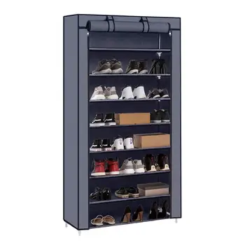 

Multi Layers Shoe Rack Nonwoven Fabric Home Shoes Storage Organizer Easy to Install Shoe Cabinet Stand Holders