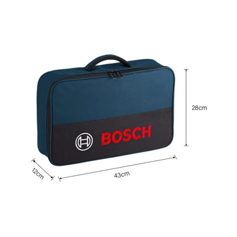 metal tool chest Bosch Tools Bag Electric Screwdriver Drill Wrench Original Rangefinder Handbag Portable Durable Tool Bag for 12V 18V Power Tools tool pouch