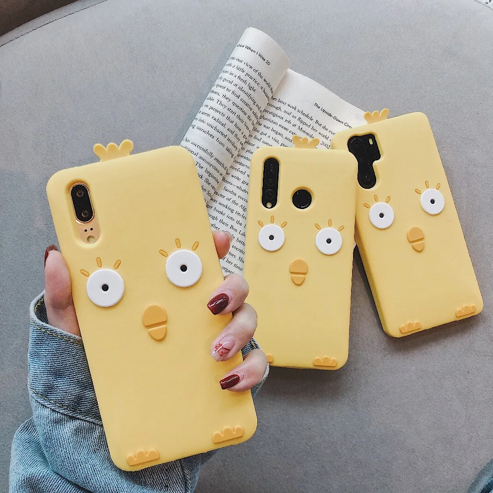 Для samsung galaxy S10 S9 Plus S8 S7 Edge Note 9 8 3D Салли Единорог медведь мультфильм силиконовый чехол для сотового телефона