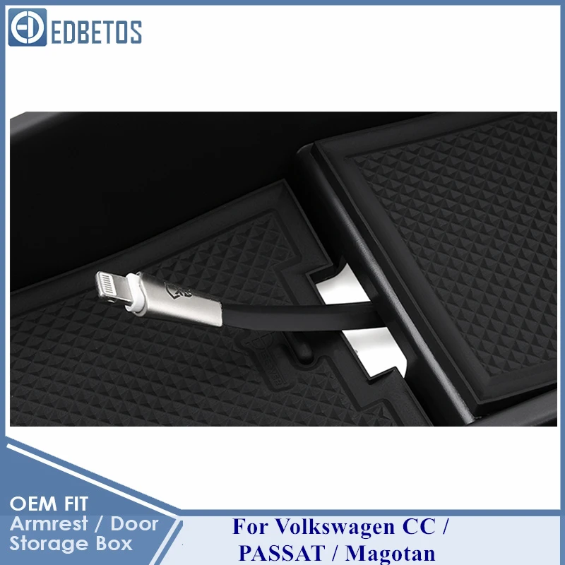 Для Volkswagen Passat B6 B7 CC 2006 2016 центральный Органайзер для аксессуаров салона