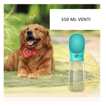 

350/550ML Portable Pet Dog Water Bottle Outdoor Travel Dogs Cat Water Feeder Dispenser Drinking Bowl Cup For Puppy Small Large