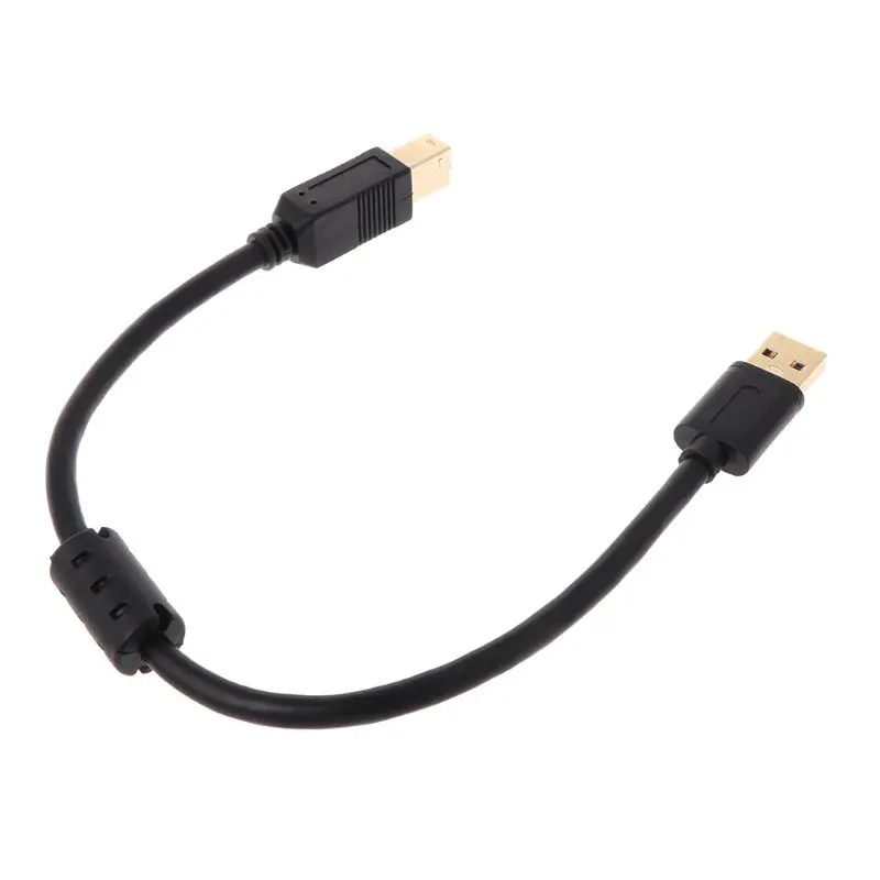Суперскоростной usb-адаптер 3,0 кабель USB для принтера 3,0 AM-BM провод-УДЛИНИТЕЛЬ шнур для устройства принтера hp