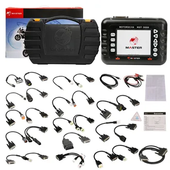 

Original MST-3000 Motorcycle Diagnostic Scanner Fault Code Scanner Support for 17 Brands Motorcycles for Heavy duty motorcycles