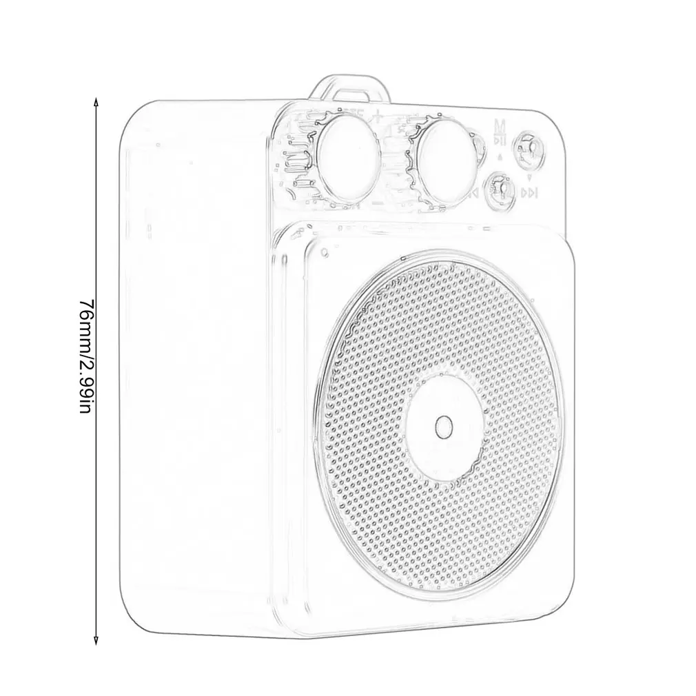 Мини Bluetooth динамик мини K10 Ретро проигрыватель беспроводной аудио мини Fm Динамик Hands-Free динамик портативный динамик