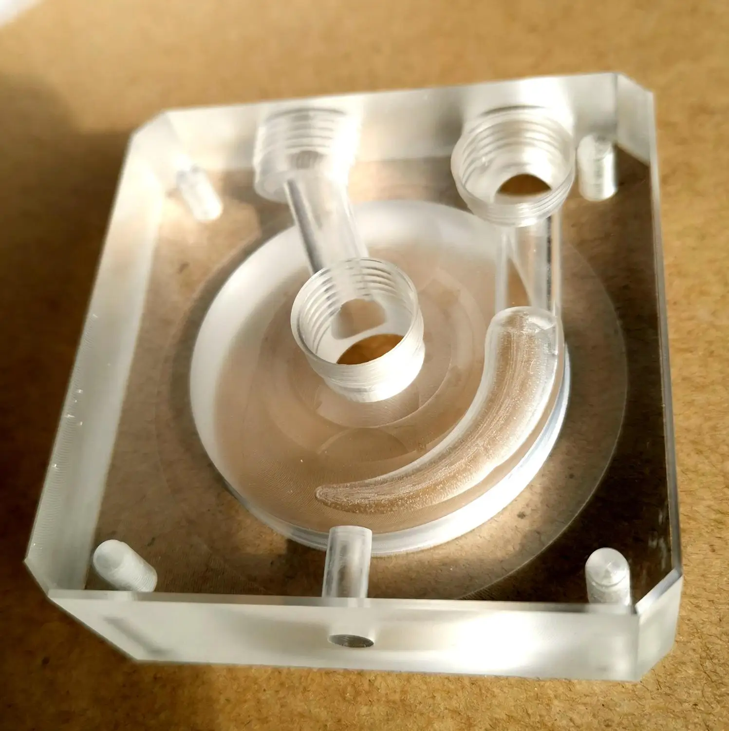 Акриловая верхняя часть насоса ddc для водяного охлаждения|reservoir pump|cooling pumpwater cooling